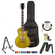 ESP JB-EC-256FM-LD-KIT-1 Flamed Maple Lemon Drop Electric Guitar Pack