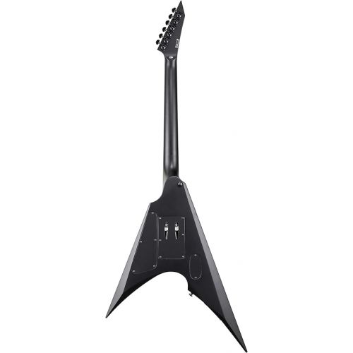  ESP LTD Arrow Black Metal Electric Guitar, Black Satin