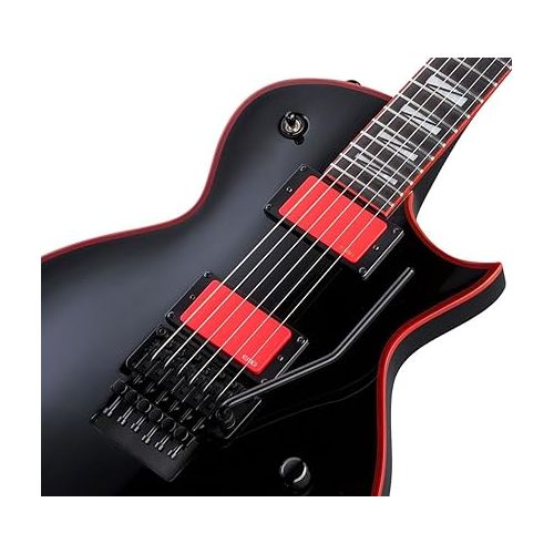  ESP LTD GH-600 Signature Series Gary Holt Electric Guitar with Case, Black