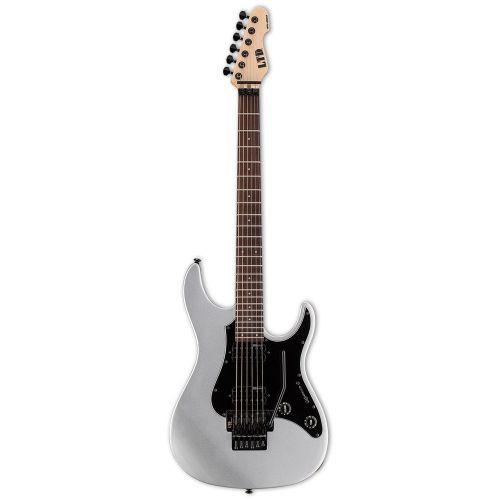  ESP Guitars 4 String Solid-Body Electric Guitar, Right Handed, Metallic Silver (LSN200FRRMS)