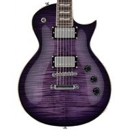 ESP Guitars ESP LTD EC-256FM Electric Guitar, See Thru Purple Sunburst