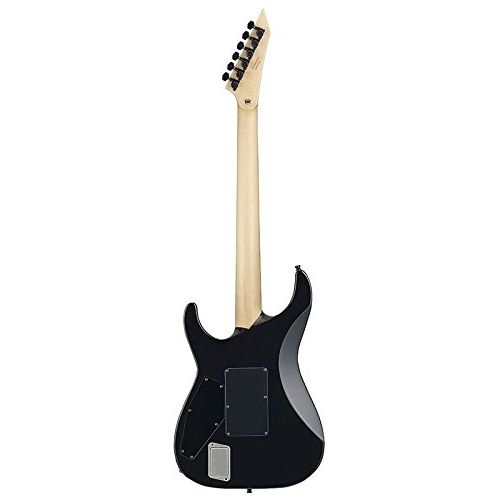 ESP Guitars ESP E-II M-II Neck Thru Electric Guitar with Case, Black