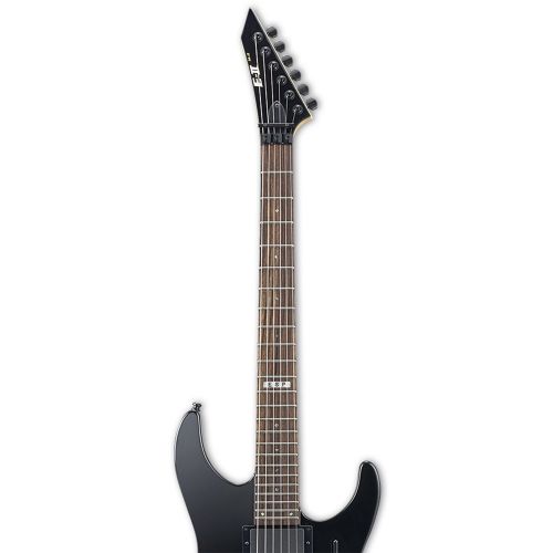  ESP Guitars ESP E-II M-II Neck Thru Electric Guitar with Case, Black