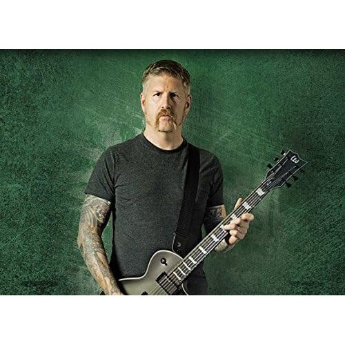  ESP Guitars ESP LTD BK-600 Signature Series Bill Kelliher Electric Guitar with Case, Military Green Sunburst Satin