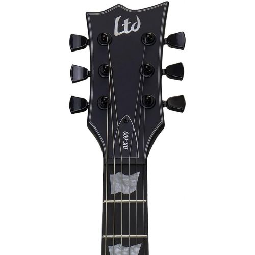  ESP Guitars ESP LTD BK-600 Signature Series Bill Kelliher Electric Guitar with Case, Military Green Sunburst Satin