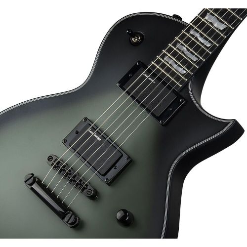  ESP Guitars ESP LTD BK-600 Signature Series Bill Kelliher Electric Guitar with Case, Military Green Sunburst Satin