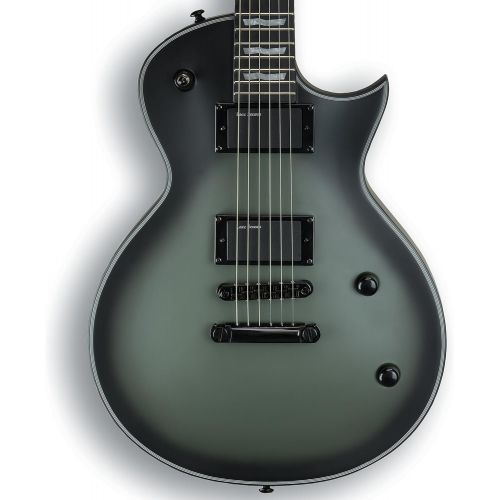  ESP Guitars ESP LTD BK-600 Signature Series Bill Kelliher Electric Guitar with Case, Military Green Sunburst Satin