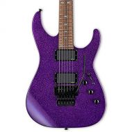 ESP Guitars ESP LTD KH-602 Signature Series Kirk Hammett Electric Guitar with Case, Purple Sparkle