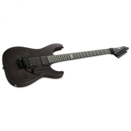  ESP Guitars ESP E-II M-II Electric Guitar with Case, See Thru Black