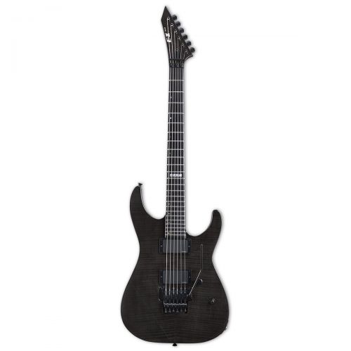  ESP Guitars ESP E-II M-II Electric Guitar with Case, See Thru Black