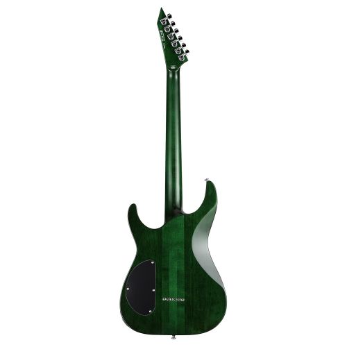  ESP Guitars ESP LTD SC-20 Signature Series Stephen Carpenter Electric Guitar with Case, See Thru Green