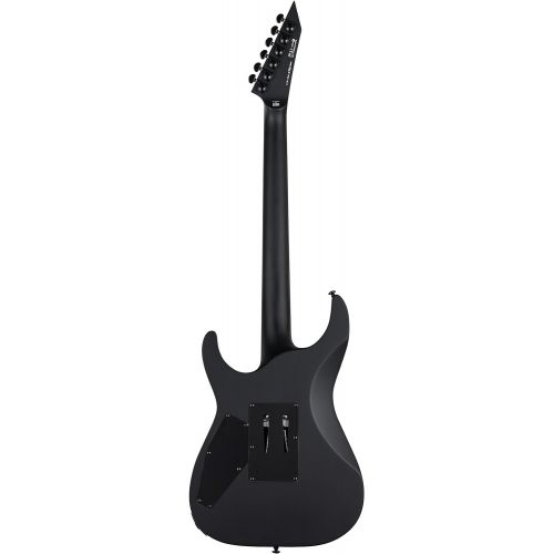  ESP Guitars ESP LTD M-Black Metal Electric Guitar, Black Satin