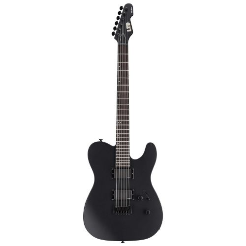  ESP Guitars ESP LTD TE-401 Electric Guitar, Black Satin