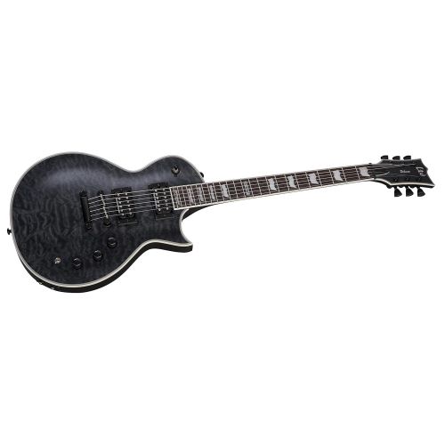  ESP Guitars ESP LTD EC-1000 Piezo Electric Guitar, See Thru Black