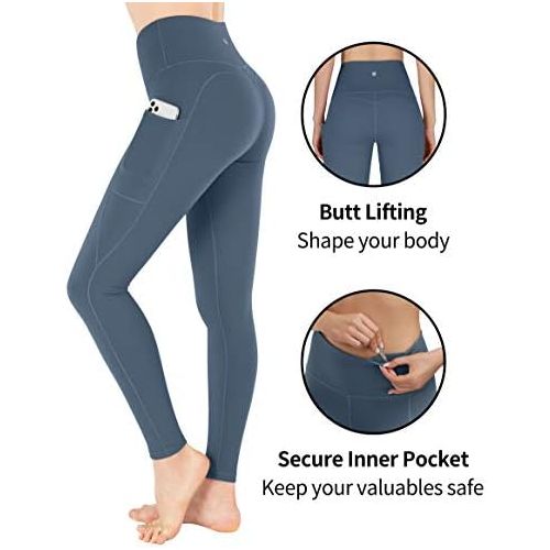  ESPIDOO Yoga Pants for Women High Waist Yoga with Pockets Sports Leggings