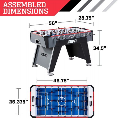  [아마존베스트]ESPN Arcade Foosball Table - Available in Multiple Styles