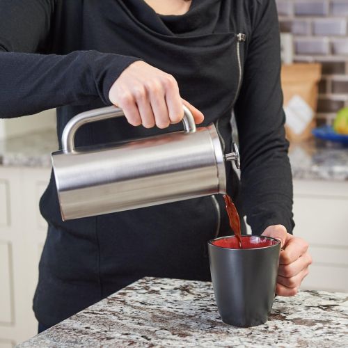  [가격문의]Espro 1118C2 P7 French press, 18 Ounce, Brushed Stainless Steel