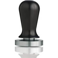 ESPRO Calibrated Stainless Steel Flat Espresso Coffee Tamper, 57 mm, Black