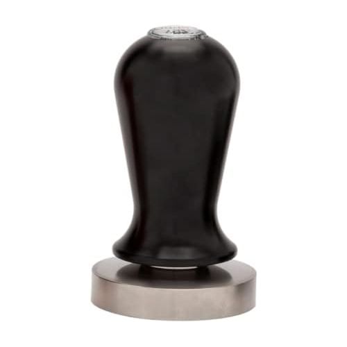  ESPRO Calibrated Stainless Steel Flat Espresso Coffee Tamper, 58 mm, Black