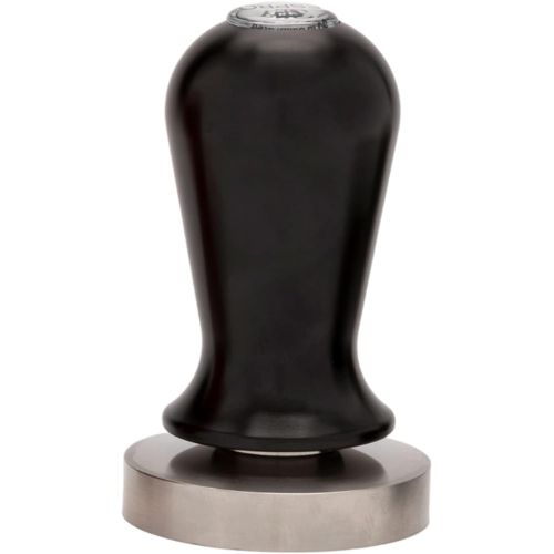  ESPRO Calibrated Stainless Steel Flat Espresso Coffee Tamper, 58 mm, Black