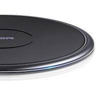 [아마존 핫딜]  [아마존핫딜]ESR Wireless Charger, Qi-Certified Metal Frame Ultra-Thin Fast Wireless Charging Pad, Compatible with iPhone XR/XS/XS/X [7.5W], Galaxy S10/S10+/S10e/Note10/10+ [10W], Google Pixel