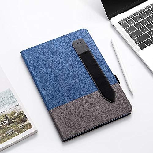  [아마존베스트]ESR Pencil Holder Compatible with The Apple Pencil (1st and 2nd Gen), Elastic Pocket [Stylus Pens Protected and Safe] Pouch Adhesive Sleeve Attached to Case for Stylus Pens - Black