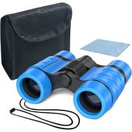 Binoculars for Kids Toys Gifts for Age 3, 4, 5, 6, 7, 8, 9, 10+ Years Old Boys Girls Kids Telescope Outdoor Toys for Sports and Outside Play, Bird Watching, Birthday Presents(Blue)