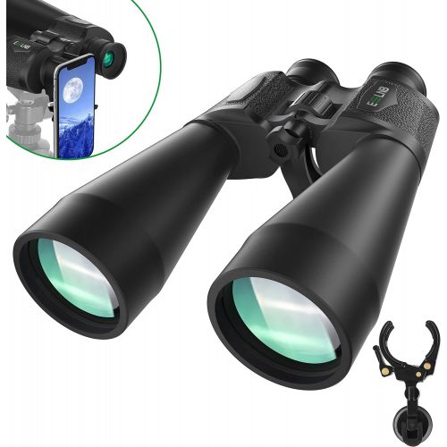  ESSLNB Giant Binoculars Astronomy 15X70 with Phone Adapter Tripod Adapter and Carrying Bag FMC Waterproof Binoculars for Adults Kids