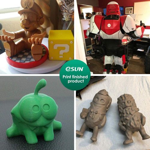  [아마존 핫딜]  [아마존핫딜]ESUN eSUN PLA+ 3D Drucker Filament, PLA Plus Filament 1.75mm, Massgenauigkeit +/- 0.03mm, 2.2 LBS (1KG) Spule 3D Drucken Filament fuer 3D Drucker in Vakuumverpackung, Gruen