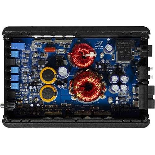  [아마존베스트]-Service-Informationen ESX Q-ONEv2 12V Quantum Digital Monoblock Mono Class D Digital Compact Amplifier 1400 Watt