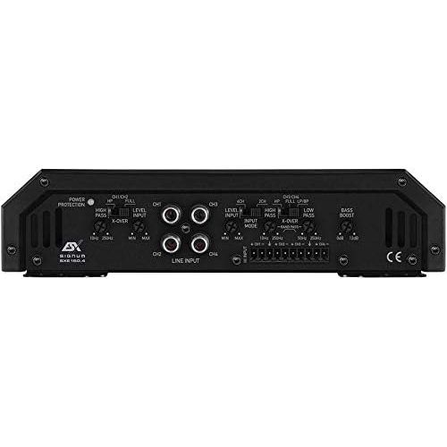  [아마존베스트]-Service-Informationen ESX SXE150.4 SIGNUM 4CH AMP 4-Channel Class A/B Analog Amplifier 1200 Watt