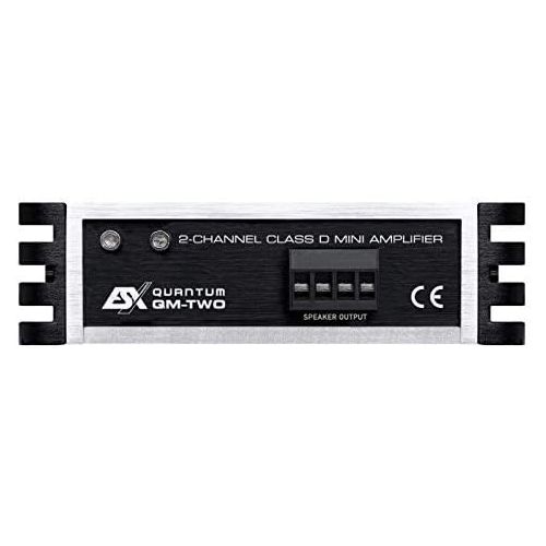 [아마존베스트]-Service-Informationen ESX QUANTUM Two Mode Mini 2Channel Class D Amplifier, 2x 80/120Watts RMS, 4/2Ohm