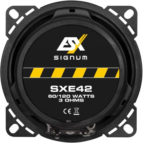  ESX SXE42 10 cm 2 Way Speakers with 120 Watt RMS 60 Watt