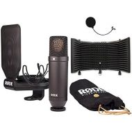 EStudioStar Rode NT1 Kit Condenser Microphone with Microphone Isolation Shield
