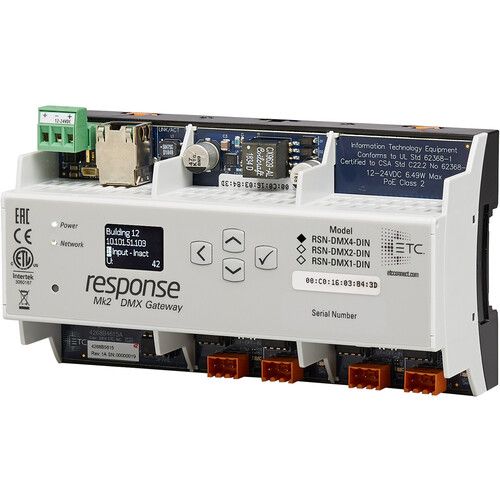  ETC Response MK2 4-Port Gateway (DIN Rail Mount)