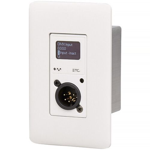  ETC Response Mk2 One-Port DMX/RDM Input Gateway (Wall Mount, White)