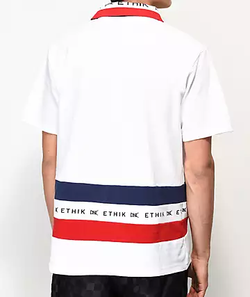 ETHIK Ethik Club White Polo Shirt