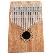 ETbotu 17 Key Kalimba African Thumb Piano Finger Percussion Keyboard Music Instruments Gift (with Piano Box)
