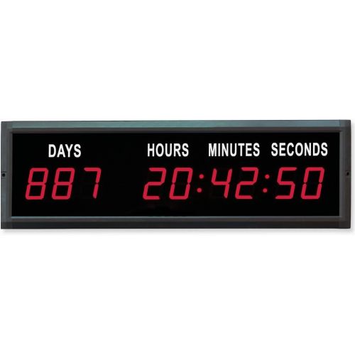  EU DISPLAY EU 1.8 LED Countdown Clock Days Hours Minutes and Seconds (Blue)