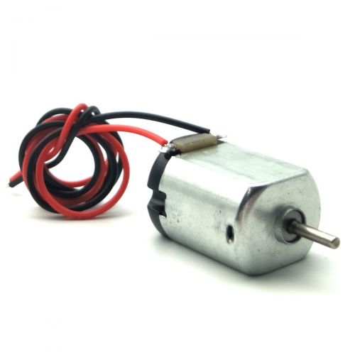  EUDAX 15set Rectangular DC Motor Mini Electric Motor 1.5-3V 24000RPM with 9.8 Lead Wires with 2 x 1.5V AA Battery Holder Case and Motor Mounting Bracket Holder for DIY Toys