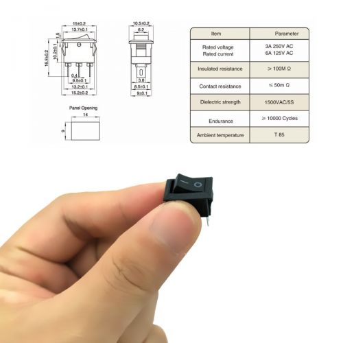  EUDAX 15set Rectangular DC Motor Mini Electric Motor 1.5-3V 24000RPM with 9.8 Lead Wires with 2 x 1.5V AA Battery Holder Case and Motor Mounting Bracket Holder for DIY Toys