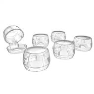 [아마존베스트]EUDEMON Eudemon Clear 6pack Safety Children Kitchen Stove Gas Knob Covers (6 Pack, Transparent)