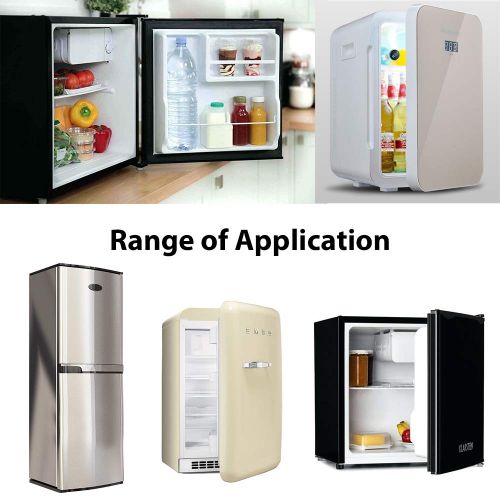  [아마존베스트]EUDEMON Home Refrigerator Fridge Freezer Door Lock Latch Catch Toddler Kids Child Cabinet Locks Baby Safety Child Lock Easy to Install and Use 3M Adhesive no Tools Need or Drill (G