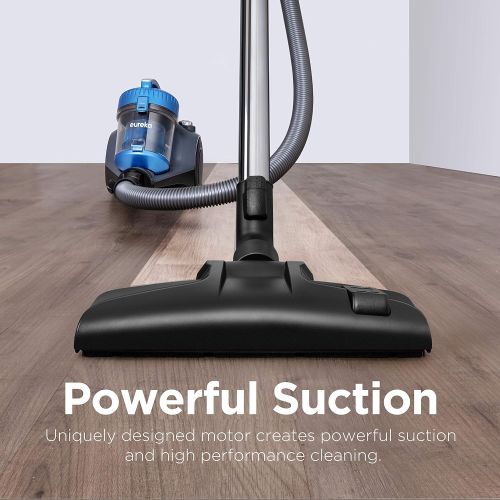  [아마존핫딜][아마존 핫딜] EUREKA Eureka NEN110A Whirlwind Bagless Canister Vacuum Cleaner, Lightweight Corded Vacuum for Carpets and Hard Floors, Blue