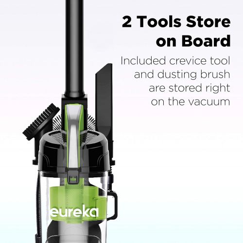  Eureka NEU100 Airspeed Ultra-Lightweight Compact Bagless Upright Vacuum Cleaner, Lime Green