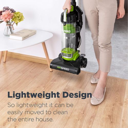  Eureka NEU100 Airspeed Ultra-Lightweight Compact Bagless Upright Vacuum Cleaner, Lime Green