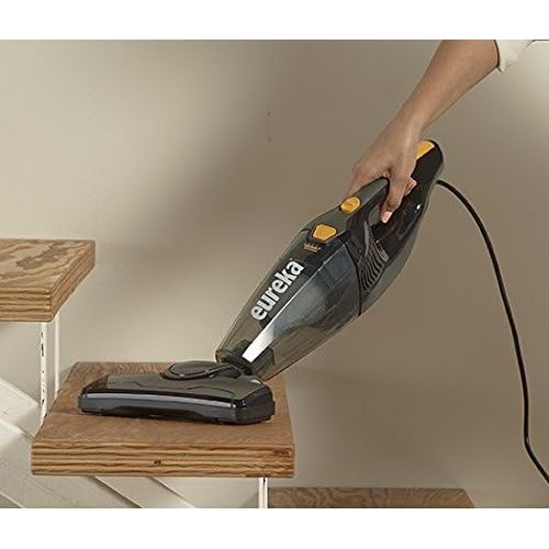  Eureka Blaze Stick Vacuum Cleaner, Powerful Suction 3-in-1 Small Handheld Vac with Filter for Hard Floor Lightweight Upright Home Pet Hair, Dark Black