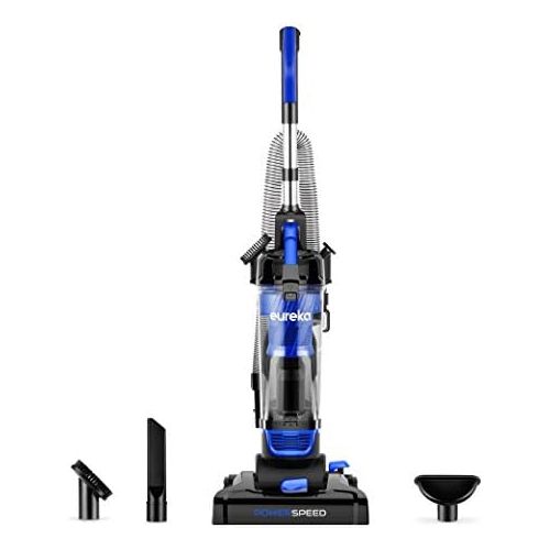  Eureka Lightweight Powerful Upright Vacuum Cleaner for Carpet and Hard Floor, PowerSpeed, New Model