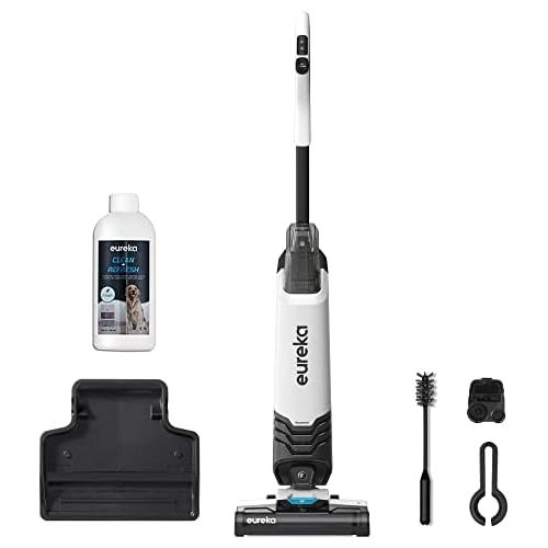  Eureka All in One Wet Dry Vacuum Cleaner and Mop for Multi-Surface Lightweight Self-Cleaning System, for Hard Floors and Area Rugs, 2-in-1, Corded