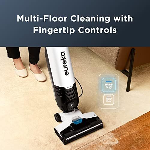  Eureka All in One Wet Dry Vacuum Cleaner and Mop for Multi-Surface Lightweight Self-Cleaning System, for Hard Floors and Area Rugs, 2-in-1, Corded